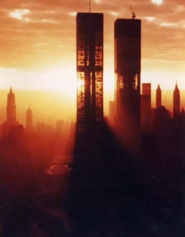 Twin Towers construction in 1972