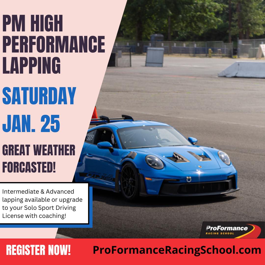 🎉 Back by popular demand! We... - ProFormance Racing School | Facebook