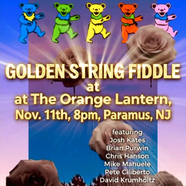 Golden String Fiddle plays the Dead at The Orange Lantern
