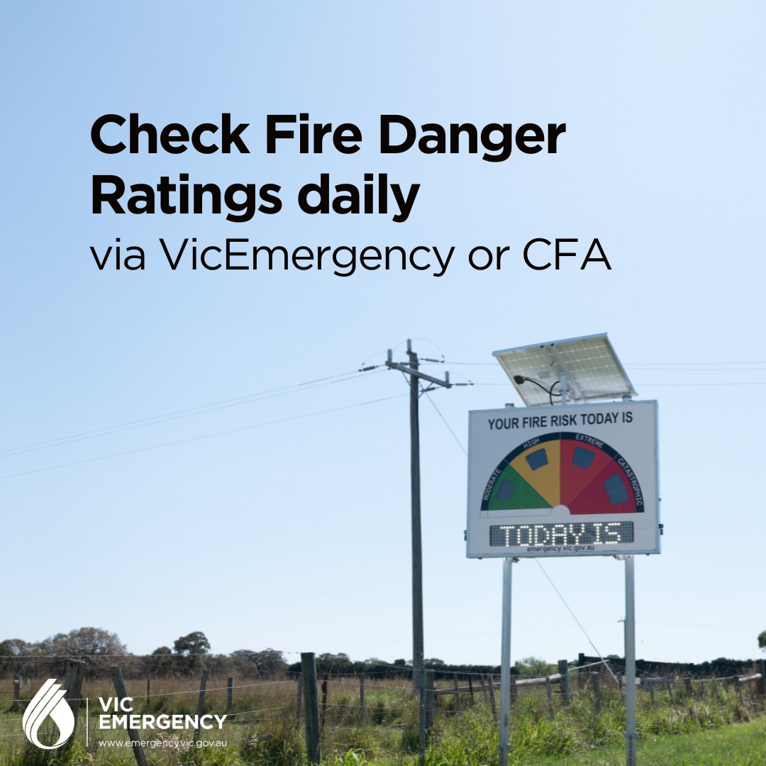 VicEmergency - 🔥 As we approach summer, now is the time to... | Facebook