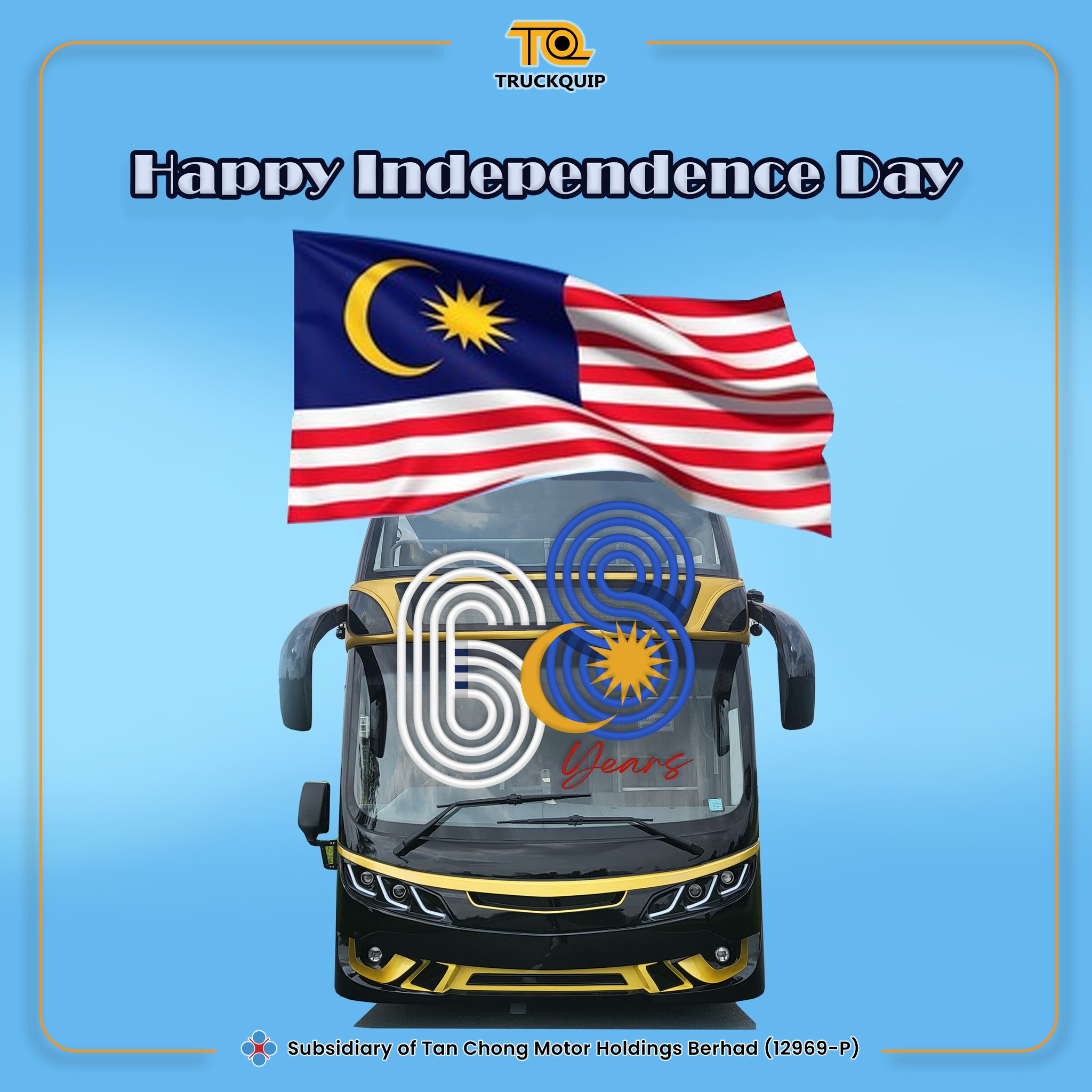 Truckquip - Happy 68th Merdeka Day, Malaysia! 🇲🇾 At Truckquip, we ...