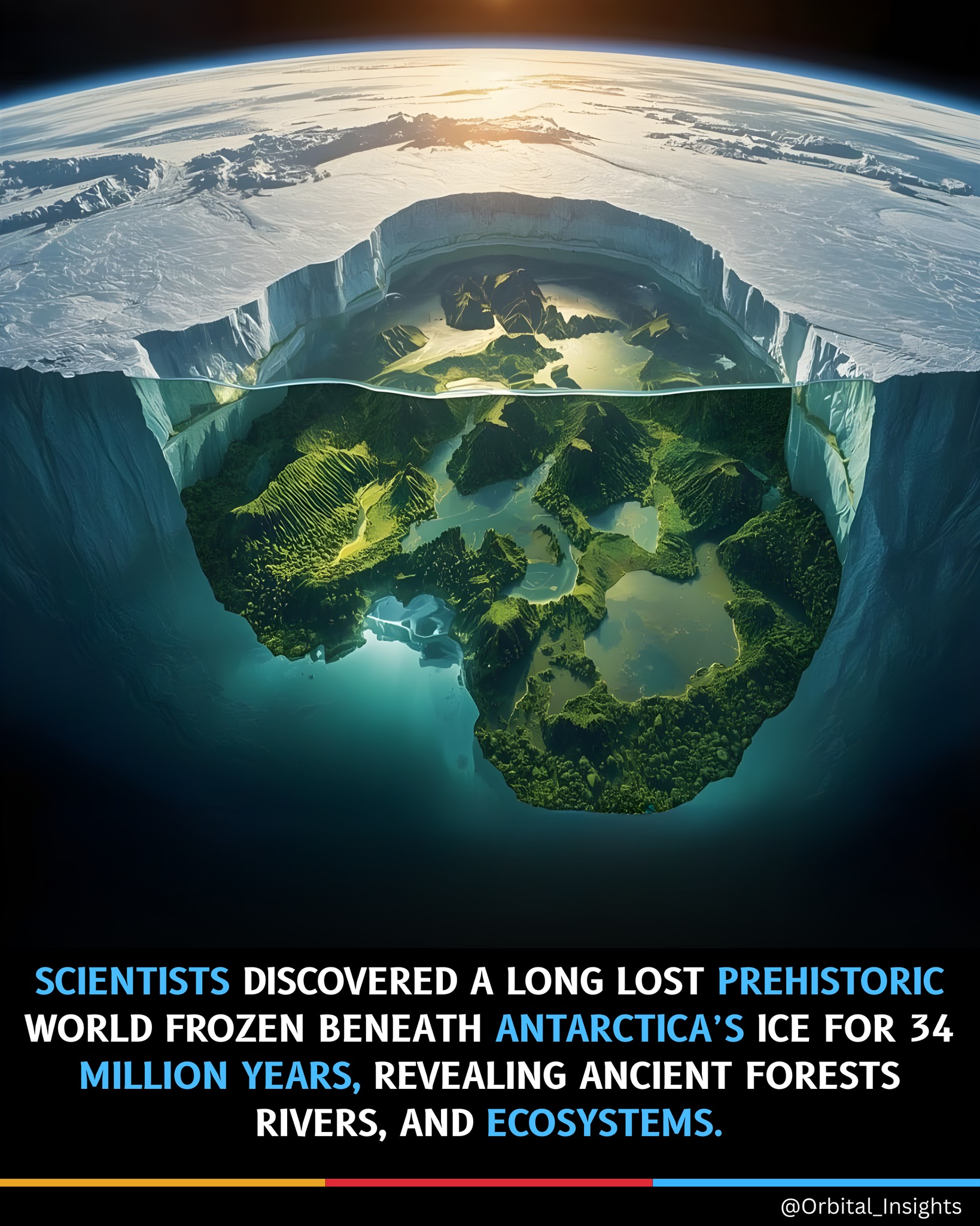 Orbital - Beneath nearly two kilometers of Antarctic ice, scientists ...