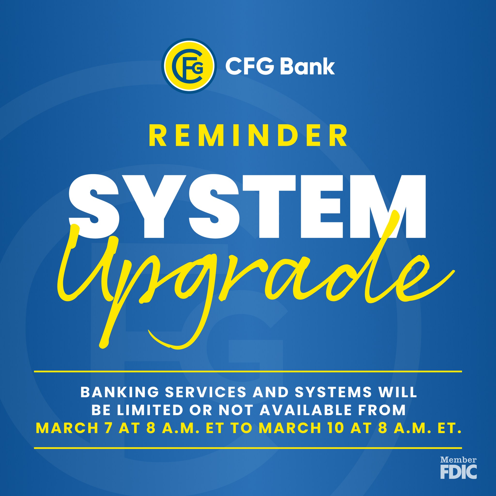 The CFG Bank | Baltimore MD