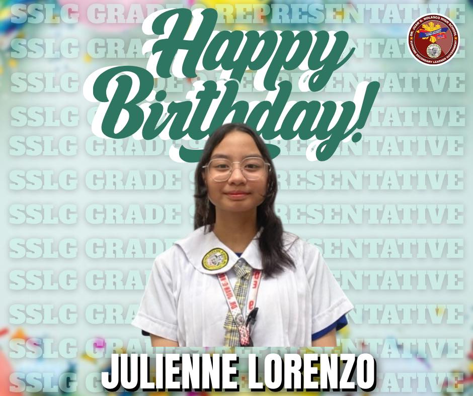Dr. Juan G. Nolasco... - Dr. Juan G. Nolasco High School SSLG
