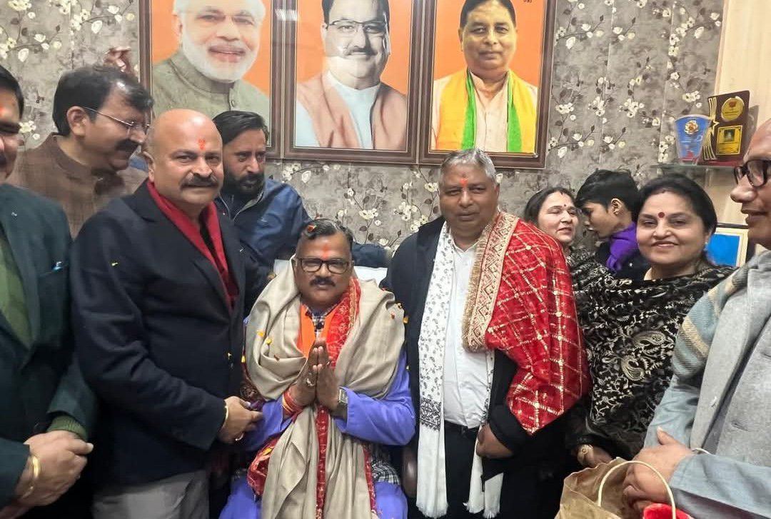 BJP - Adv. Rajesh Gupta assumes chair as President Jammu District BJP ...