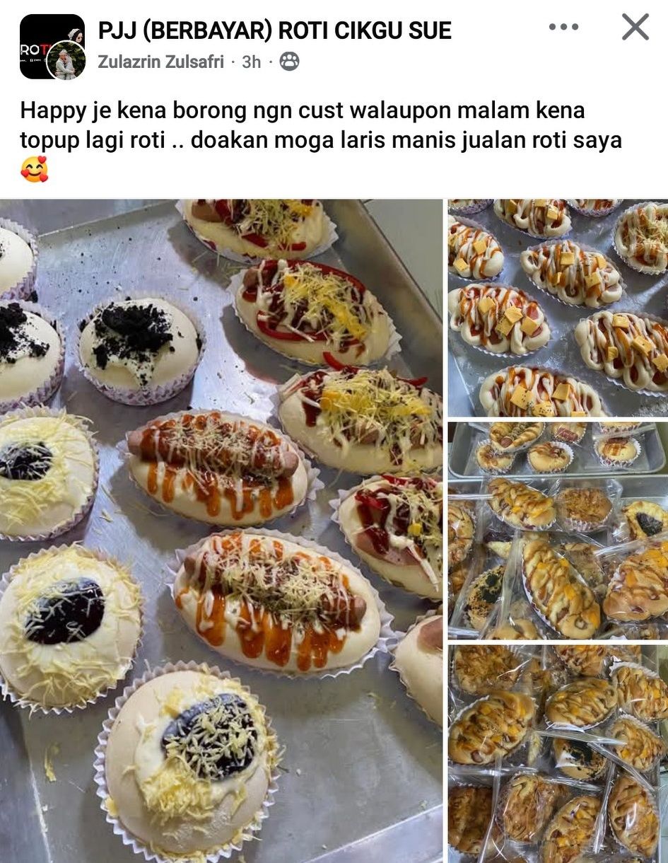 Kelas - PELBAGAI JENIS ROTI BOLEH DIBUAT HANYA DENGAN MENGGUNAKAN DOH ...