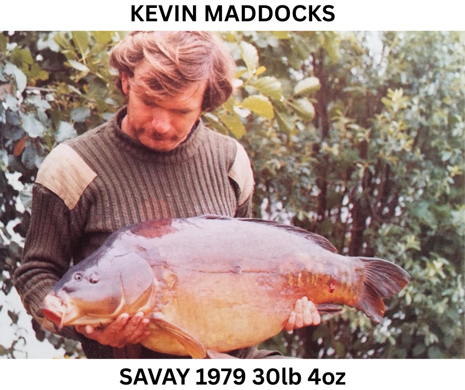 Totally - Kevin Maddocks landed an impressive mirror carp from Savay ...