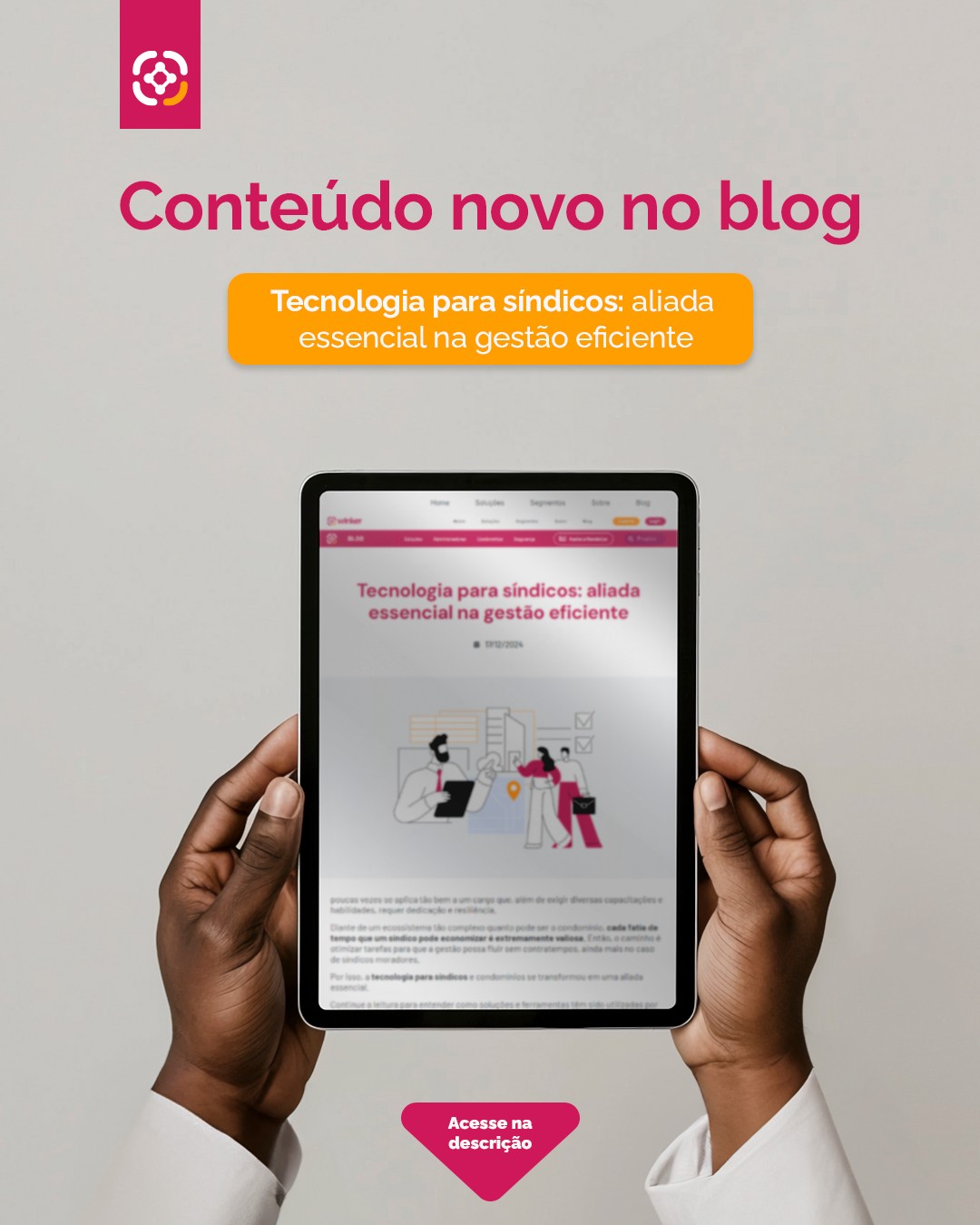 Winker - Neste case, 3 síndicos de diferentes perfis contam como a ...