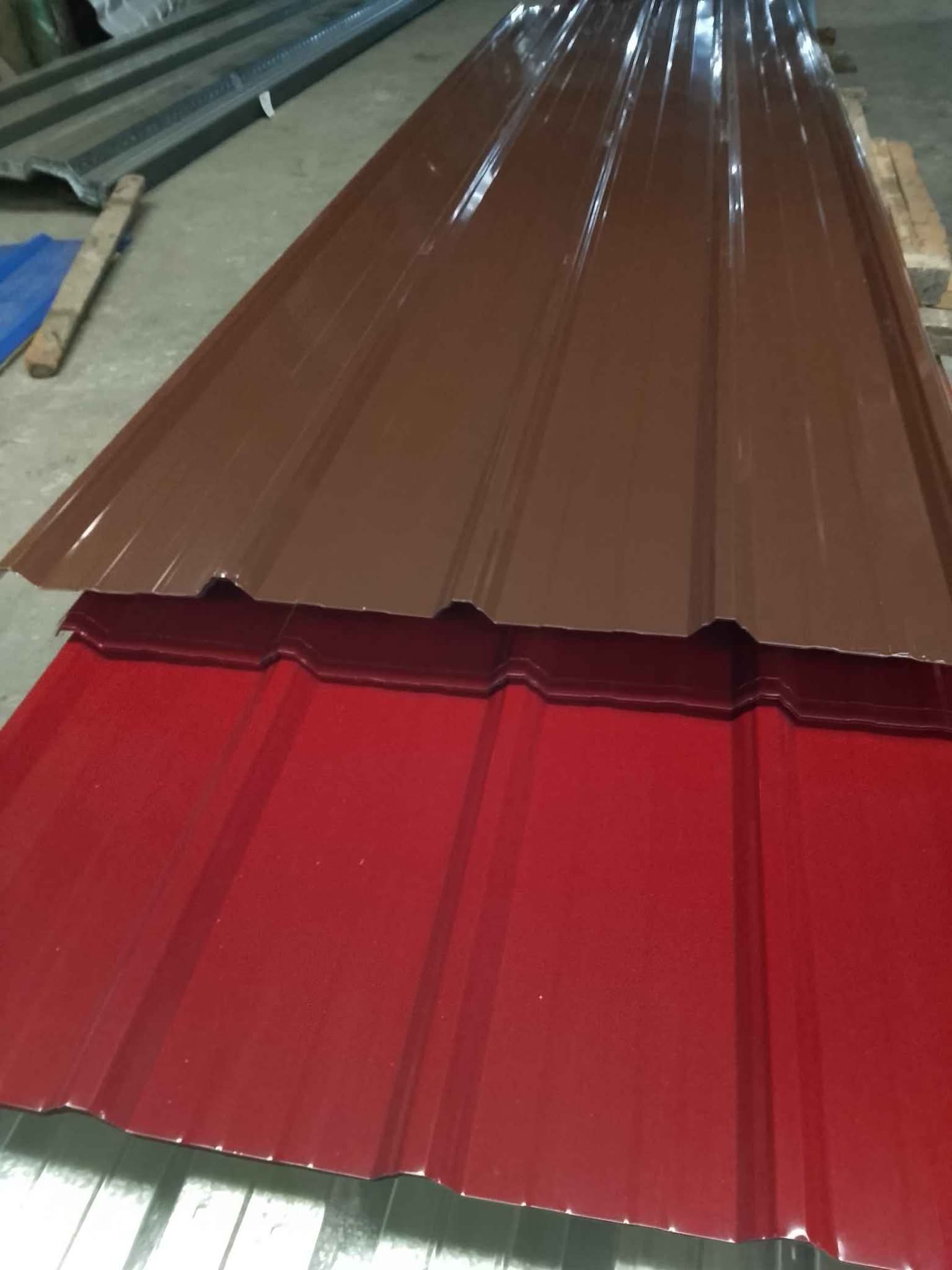 Coloroof Ribtype,tilespan,corrugated, and metal cladding,bended ...