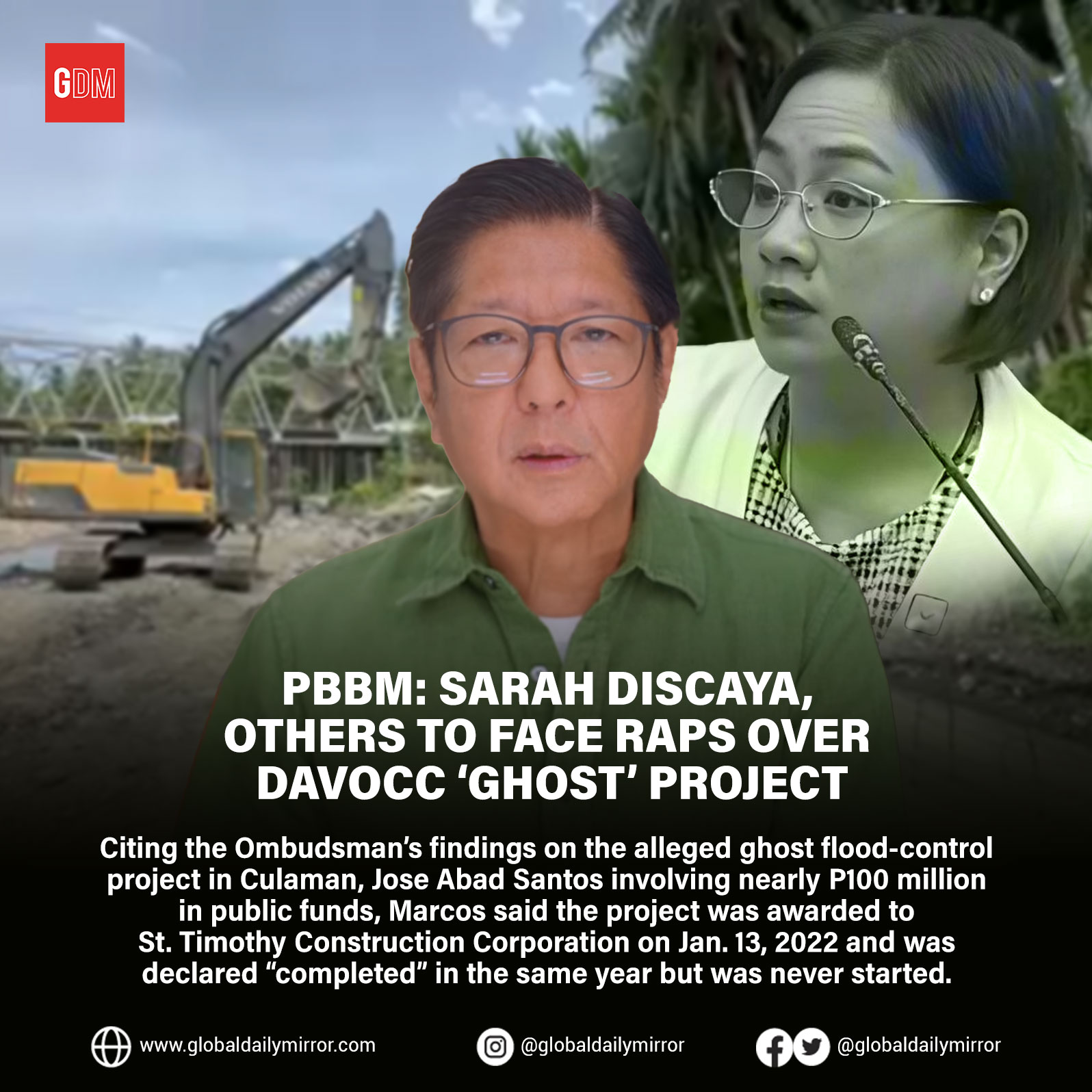 Global - President Ferdinand R. Marcos Jr. announced Friday that ...