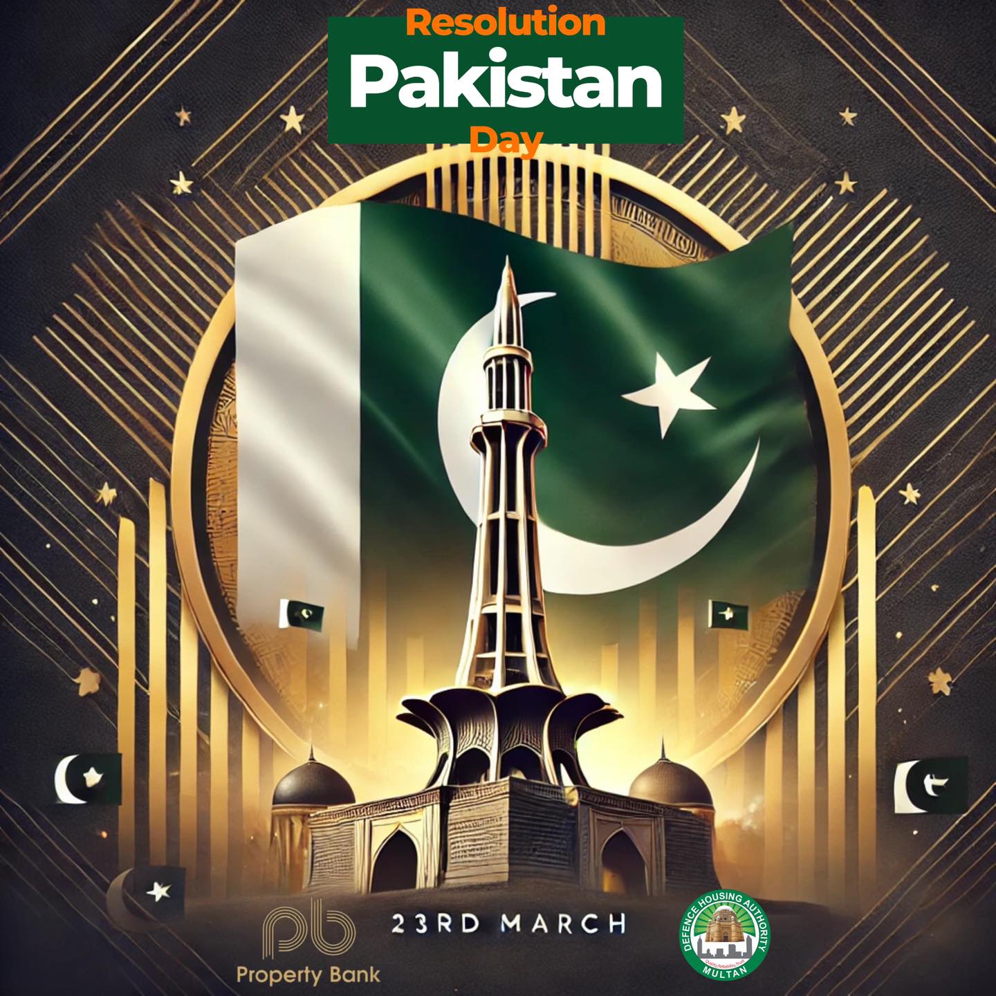 Property Bank - “23rd March – Pakistan Resolution Day! On this historic ...