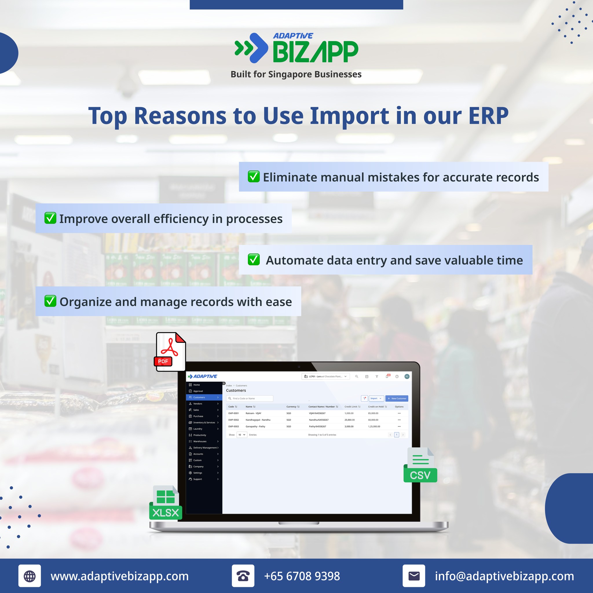 Adaptive Bizapp - 📥 Make Data Entry a Breeze with Adaptive... | Facebook