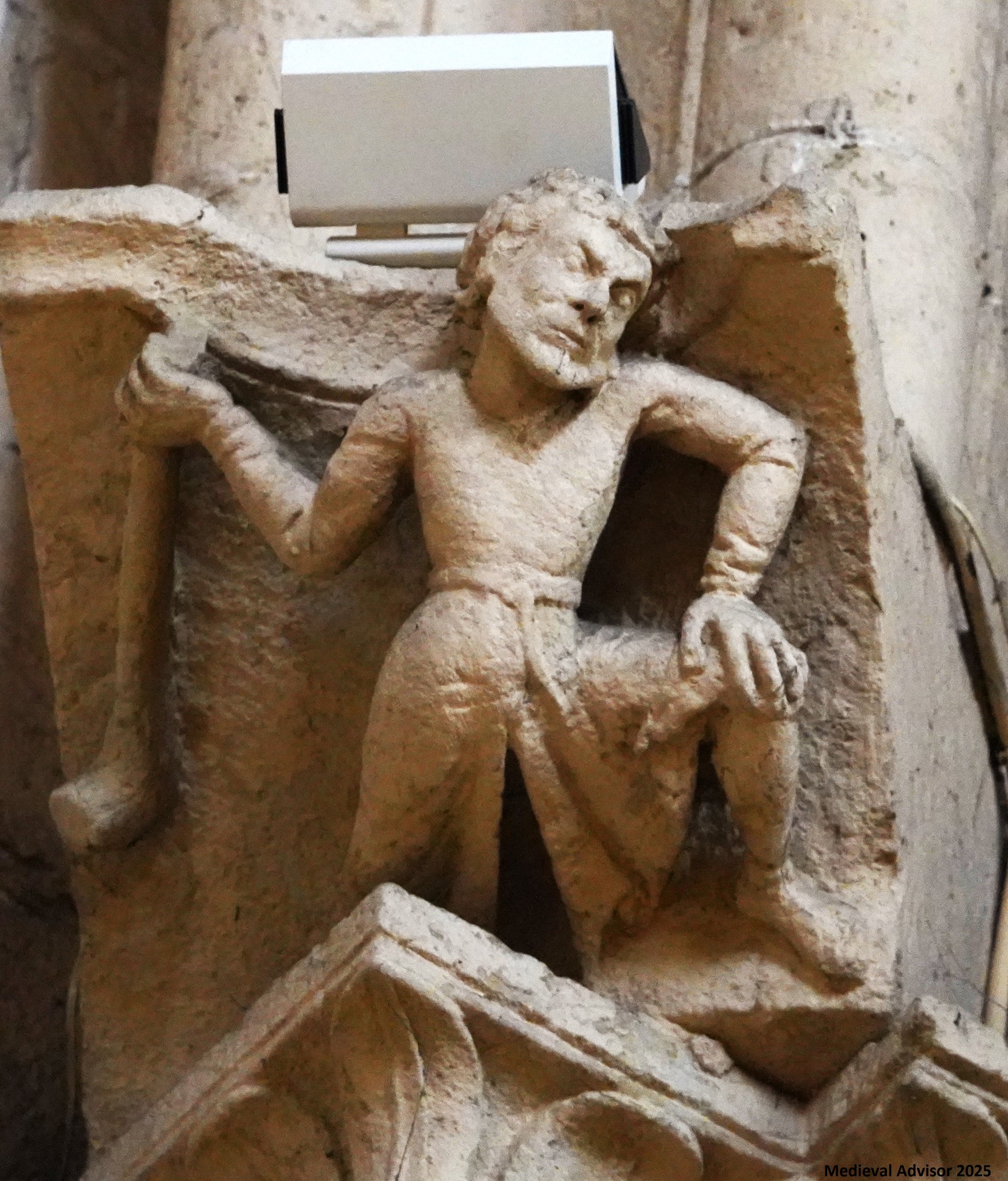 Medieval - *** Romanesque soldiers at the Old cathedral of Salamanca ...