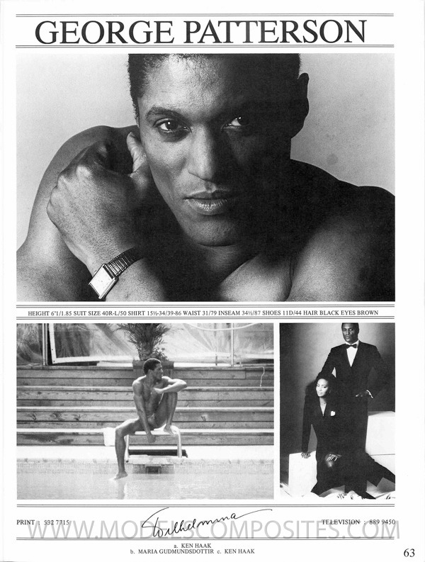 George Patterson photographed by Ken... - Male Model Retro | Facebook