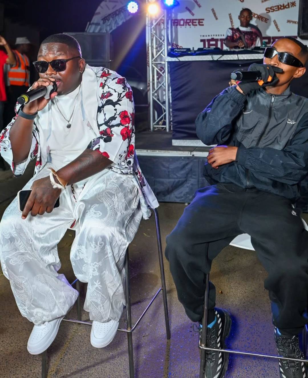Tman Xpress & LeeMcKrazy at the Ikigai The Last Samurai album