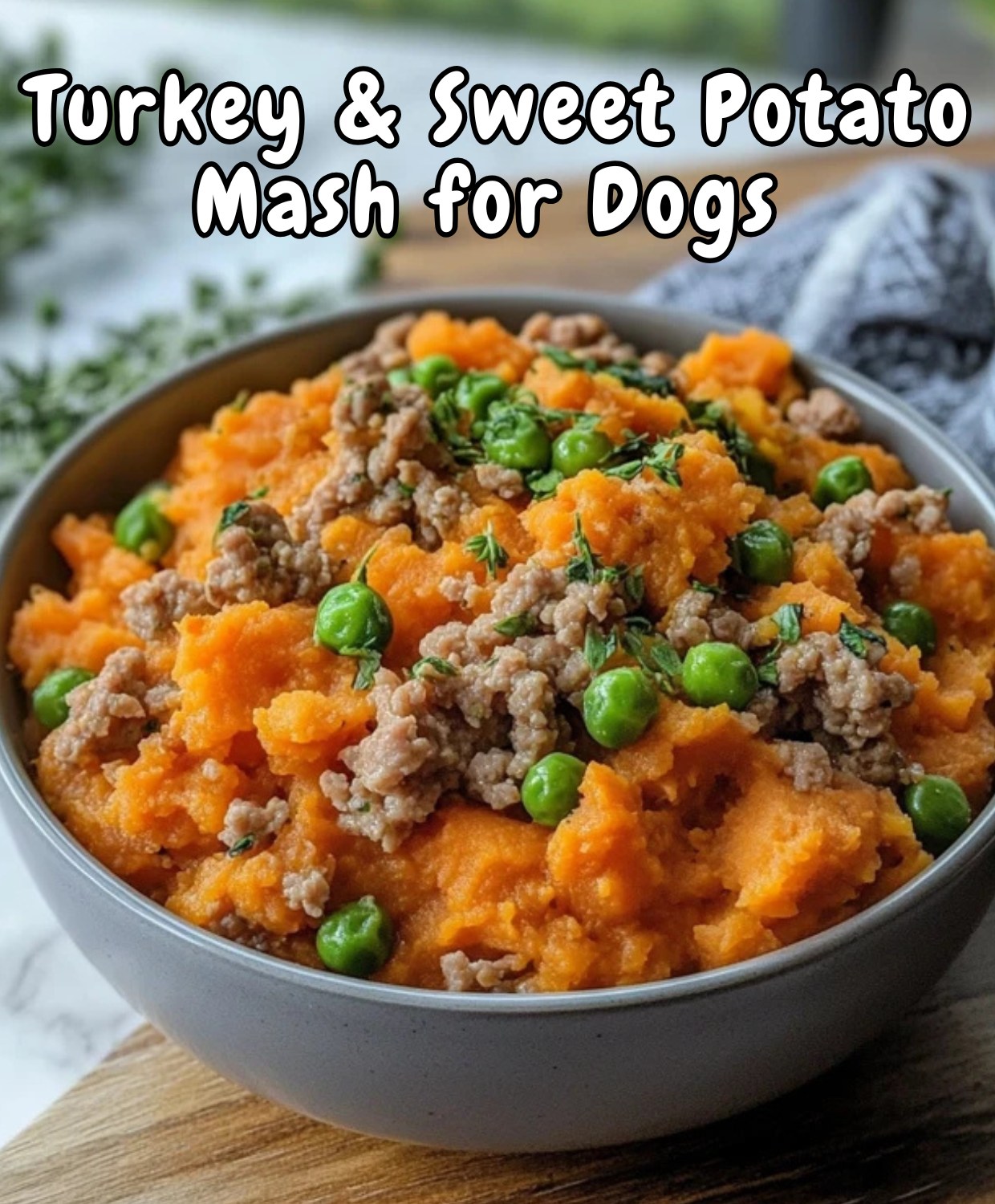 Picture Idea: Homemade Dog Food Recipes Turkey Sweet Potato Mash For Dogs