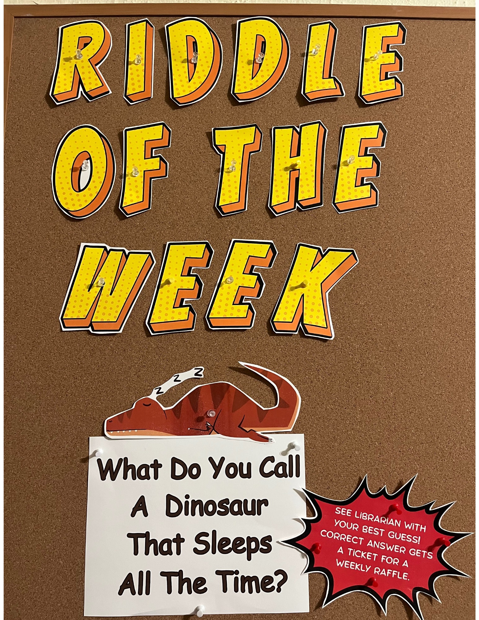 Wheeler - Hi everyone! We have a brand-new bulletin board downstairs at ...