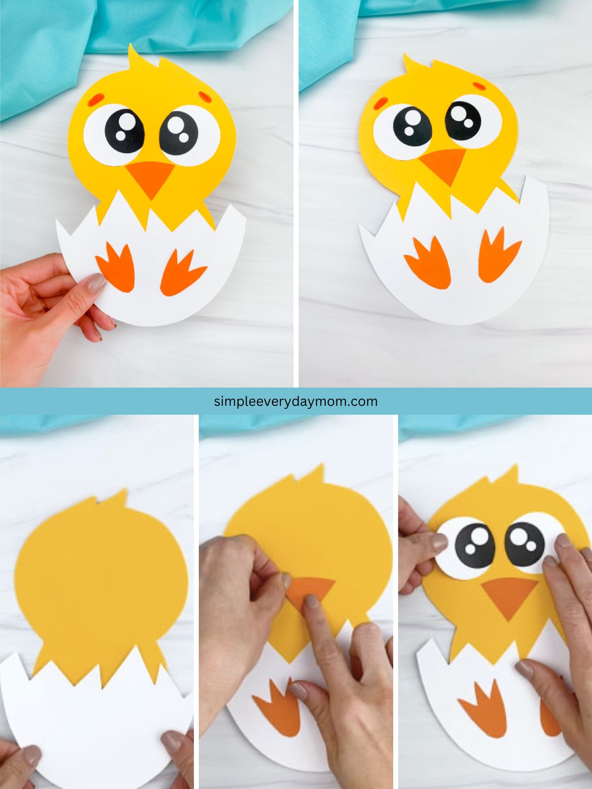 🐣🐣 Hatching chick craft idea. ️... - Simple Everyday Mom | Facebook