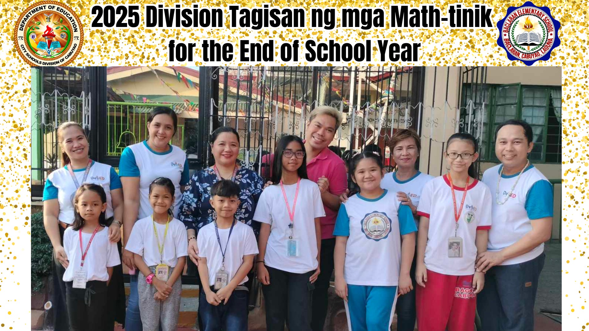 🎉 Congratulations! 🎉... - DepEd Tayo Baclaran ES-Cabuyao City | Facebook