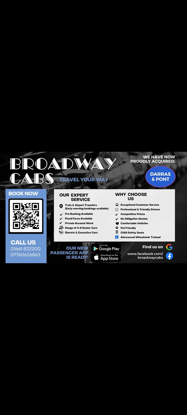 Broadway - Download Broadway Cabs to get 10% off any journey any time ...