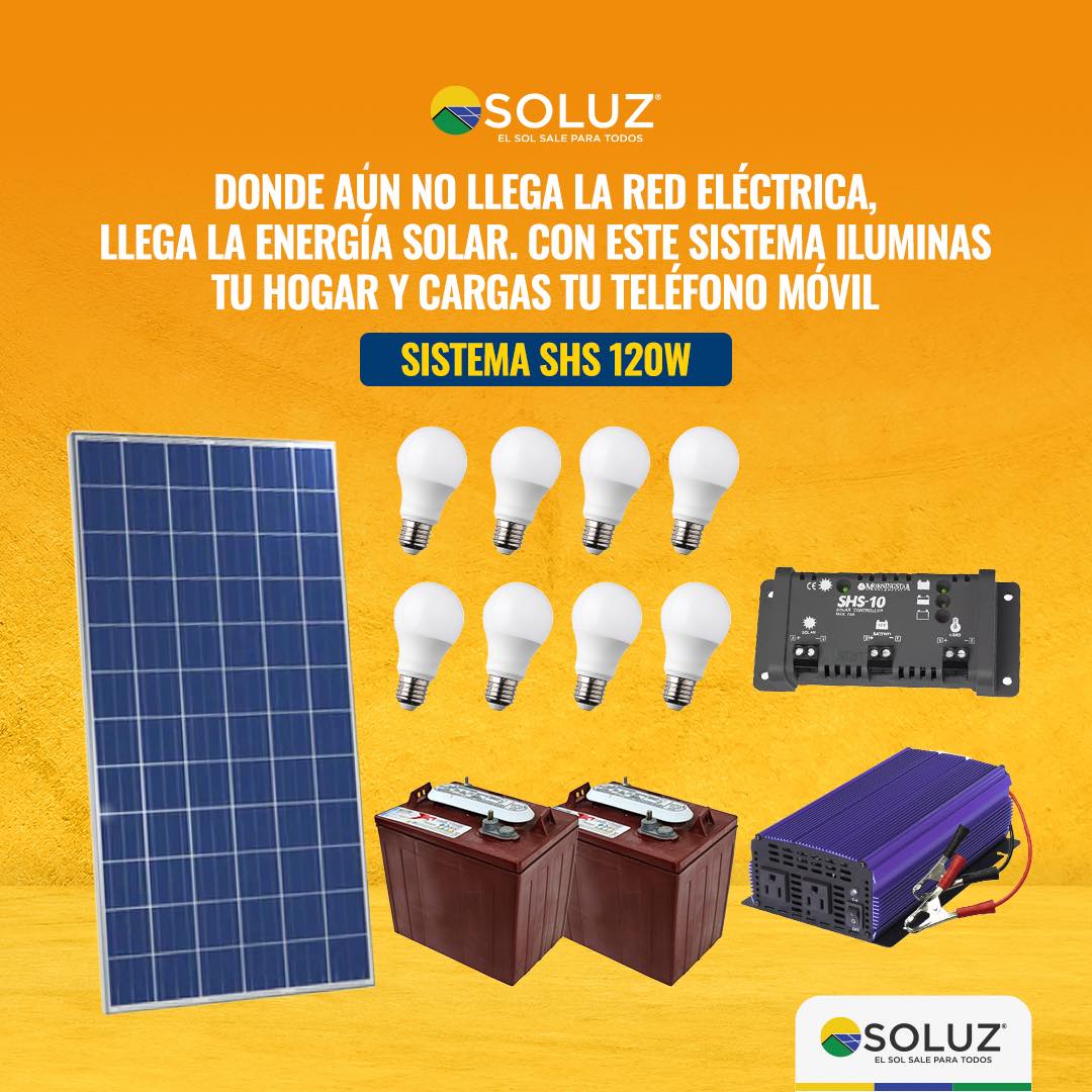SOLUZ - No tener red eléctrica ya no te deja a oscuras. Con un Sistema ...