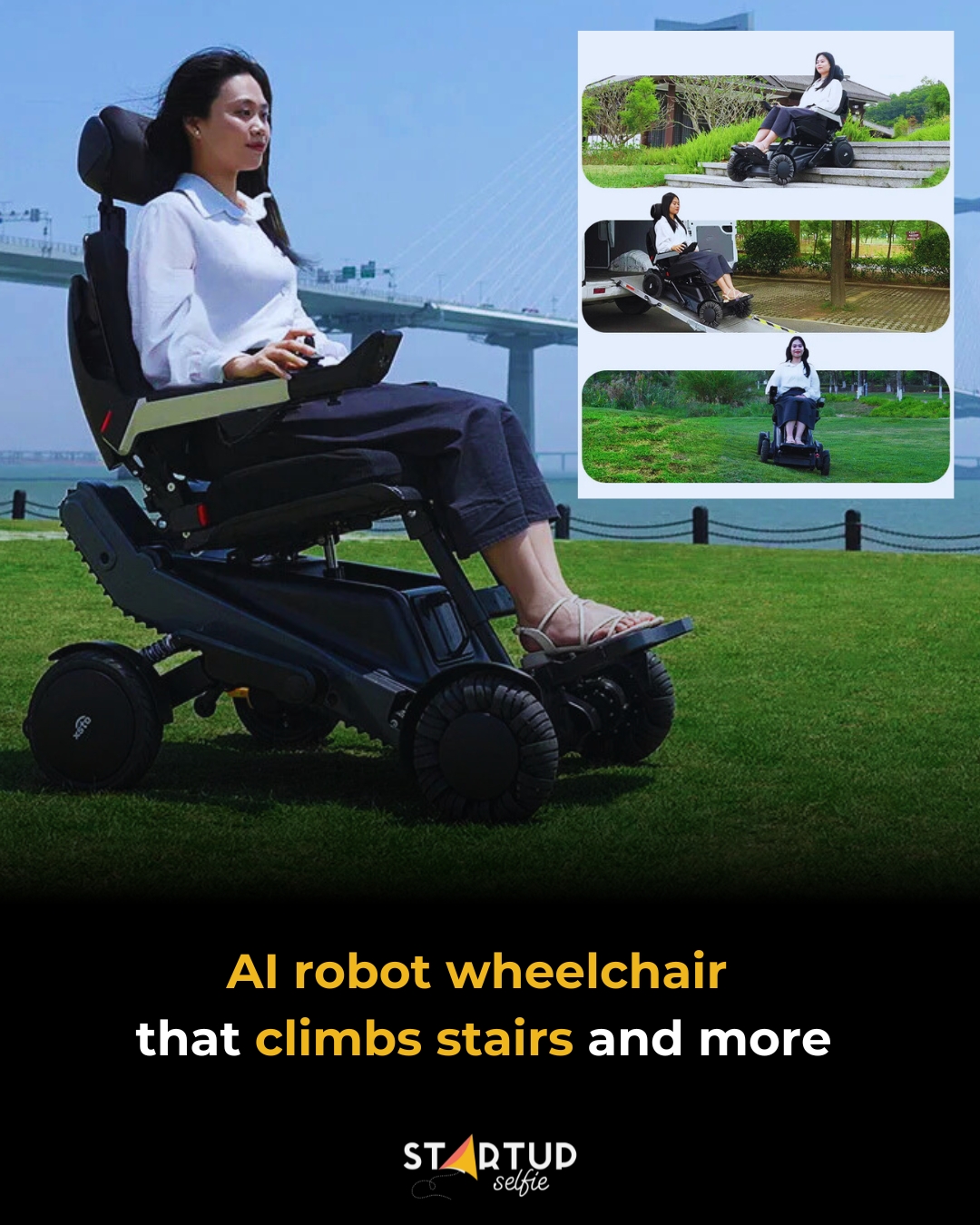 Startup - Stairs? Slopes? Rough ground? This ride eats them all. Meet ...