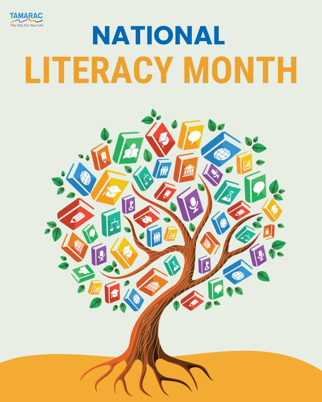 City of Tamarac - 📚 September is National Literacy Month —... | Facebook