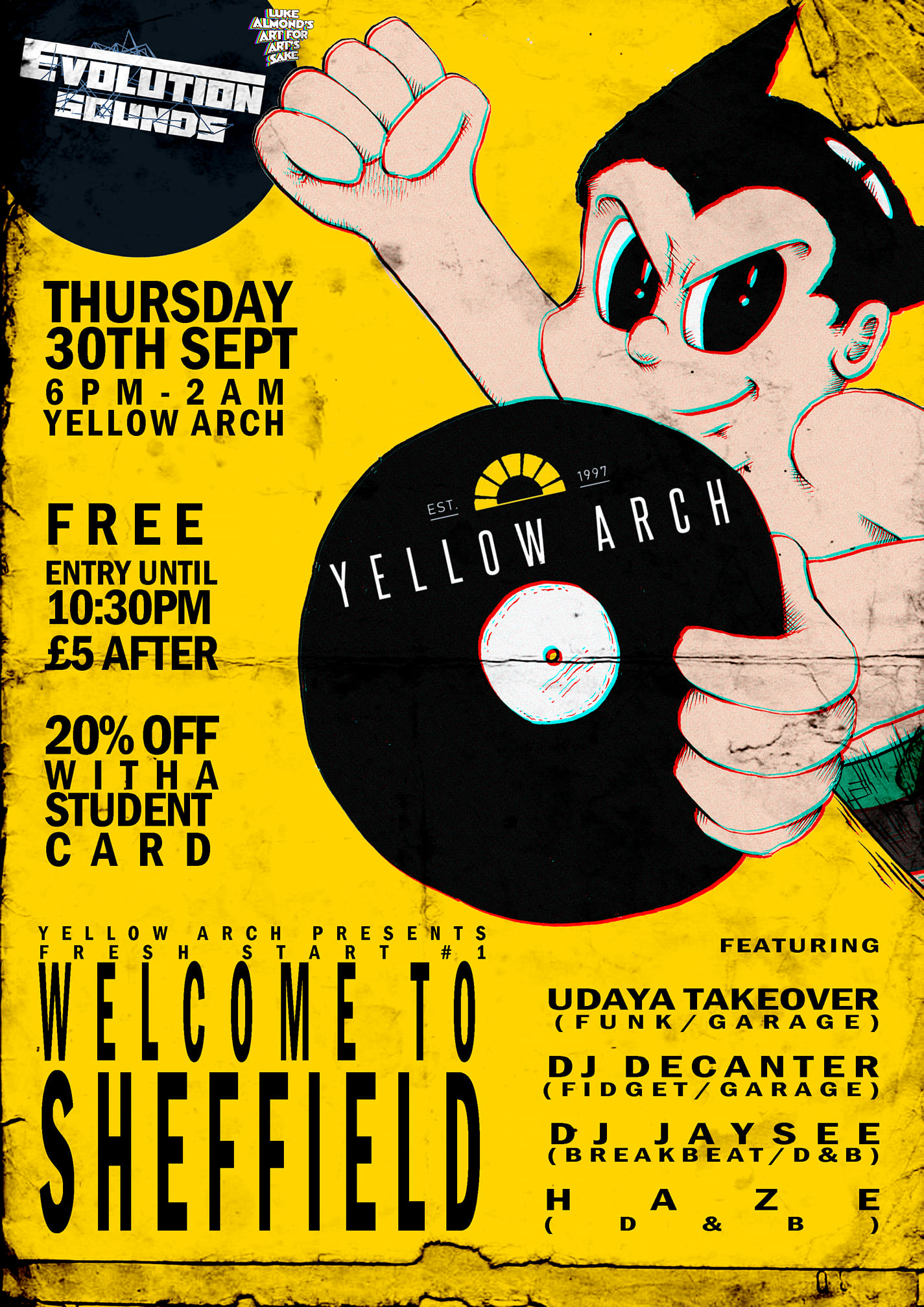 Evolution Sounds | Sheffield