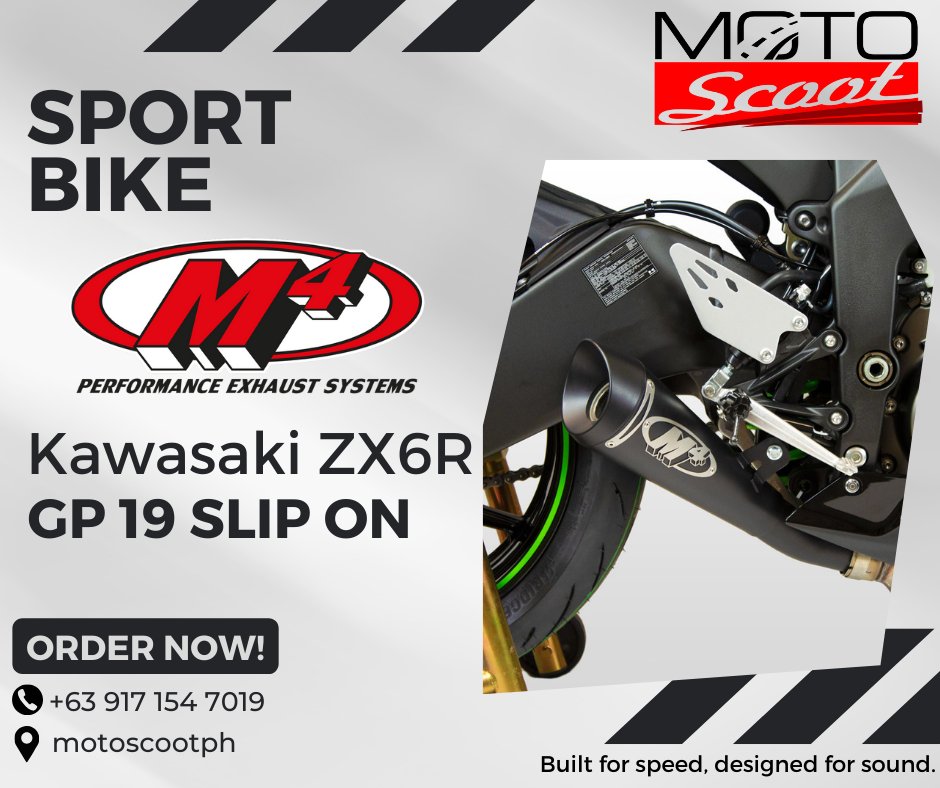 ボブ Engineered for perfection: The M4 exhaust, a symphony of power and