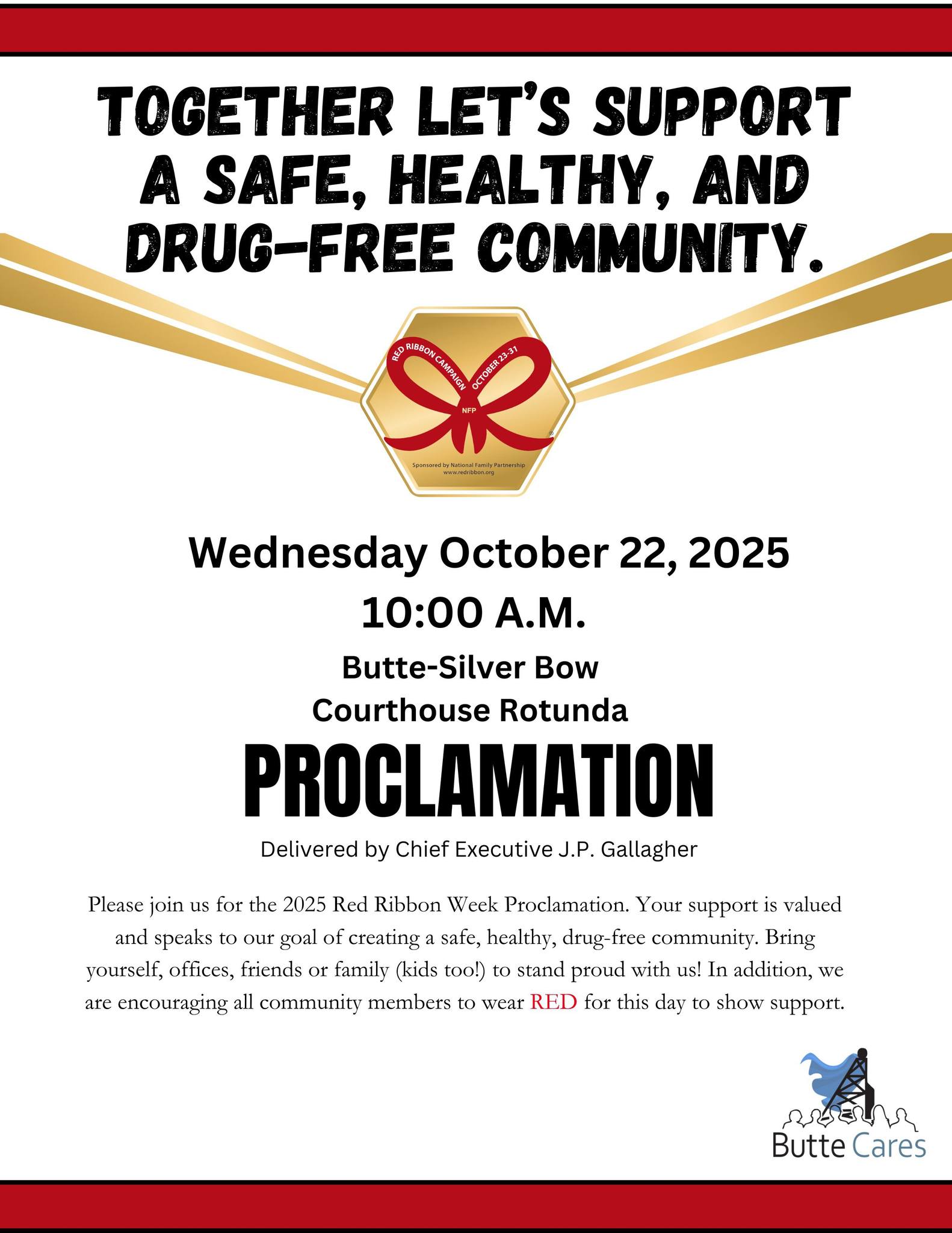Red Ribbon Proclamation