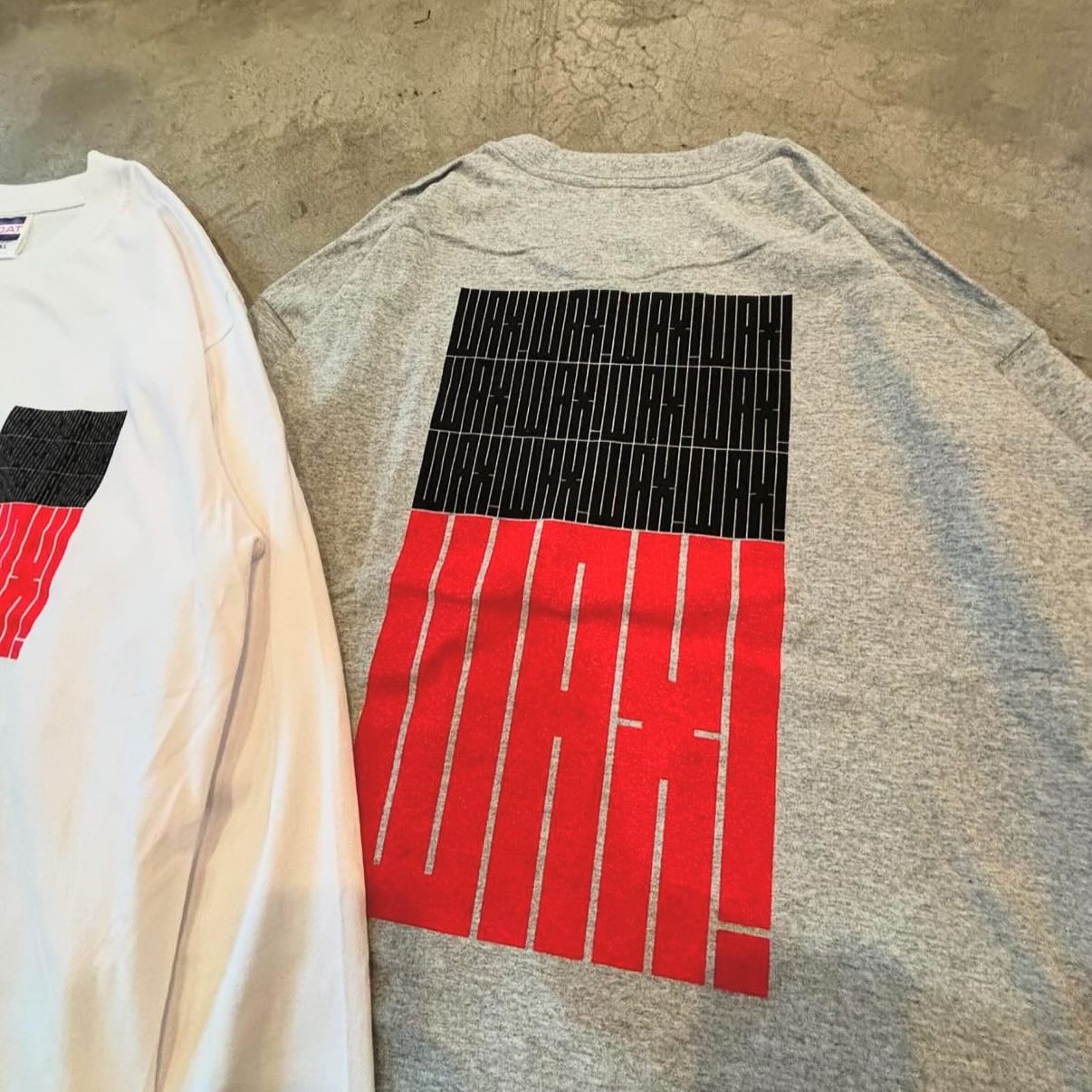 WAX】【ワックス】より角文字 design long teeのご紹介！！ 【WAX 