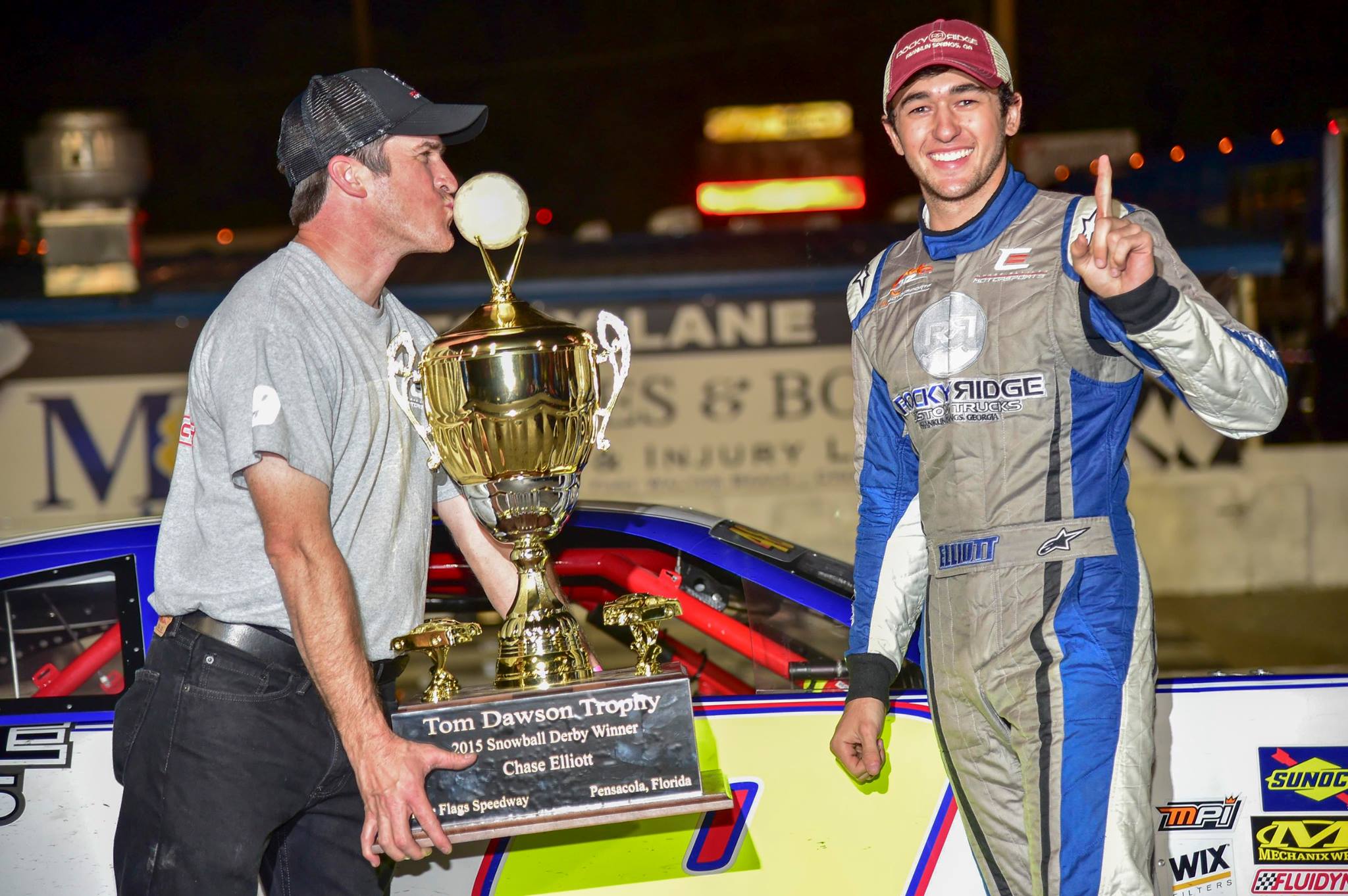 Racing - 10 years ago today, Chase Elliot won the 48th annual Snowball ...