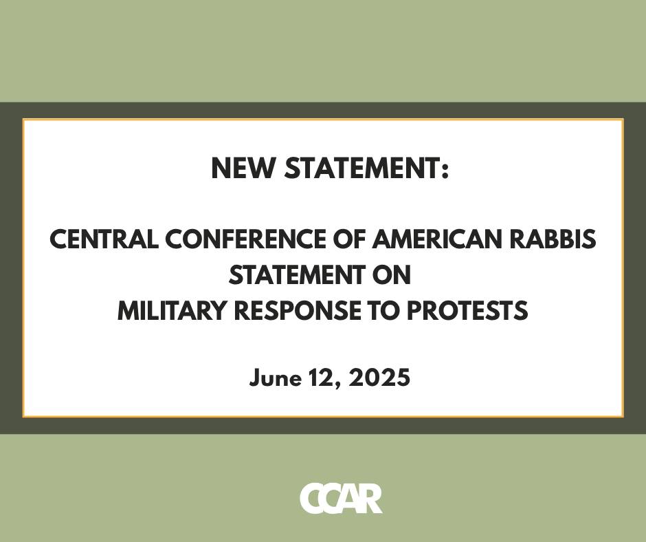 The Central... - Central Conference of American Rabbis | Facebook