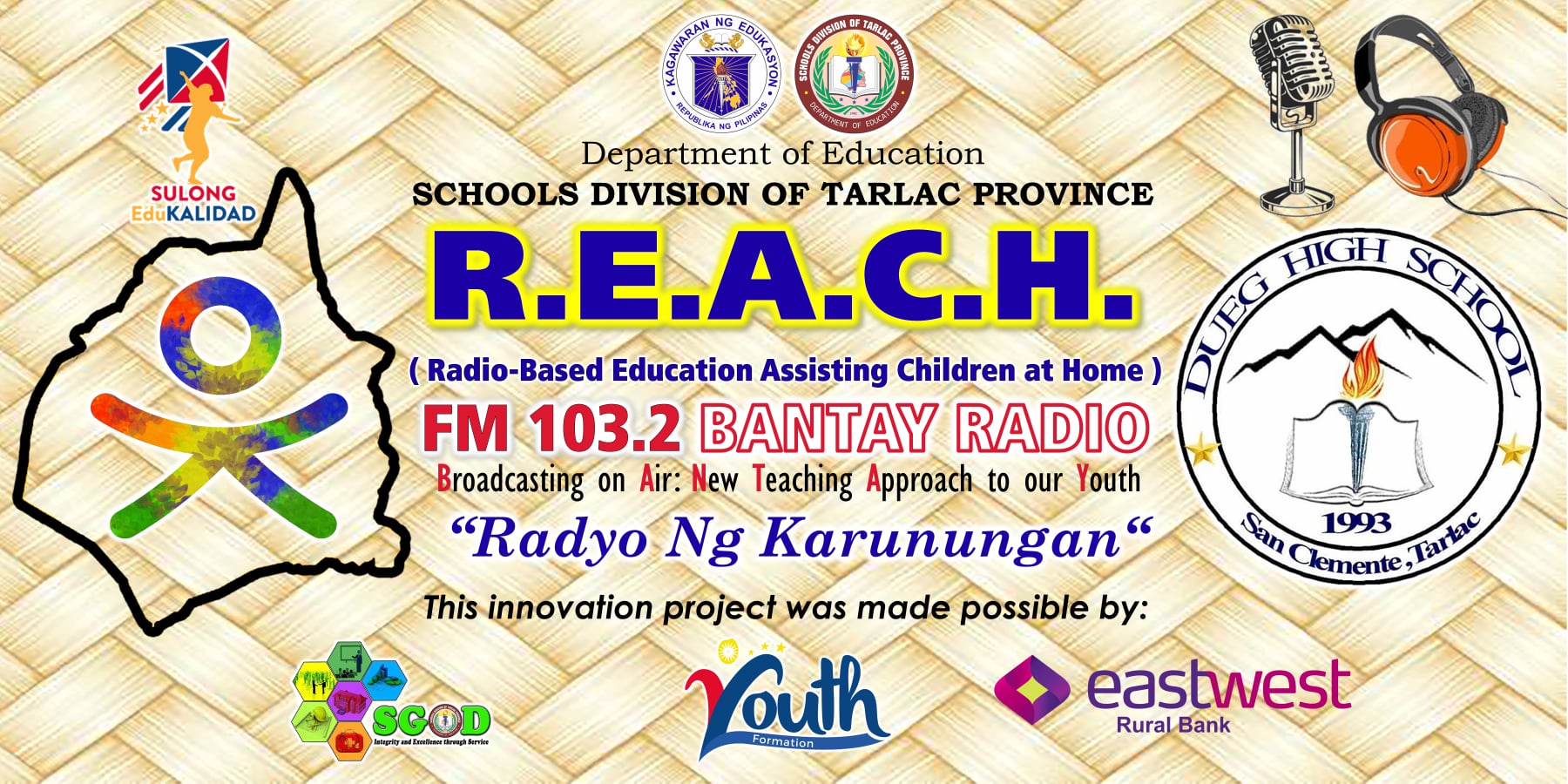 Project REACH - Radio-based Education Assisting Children at Home