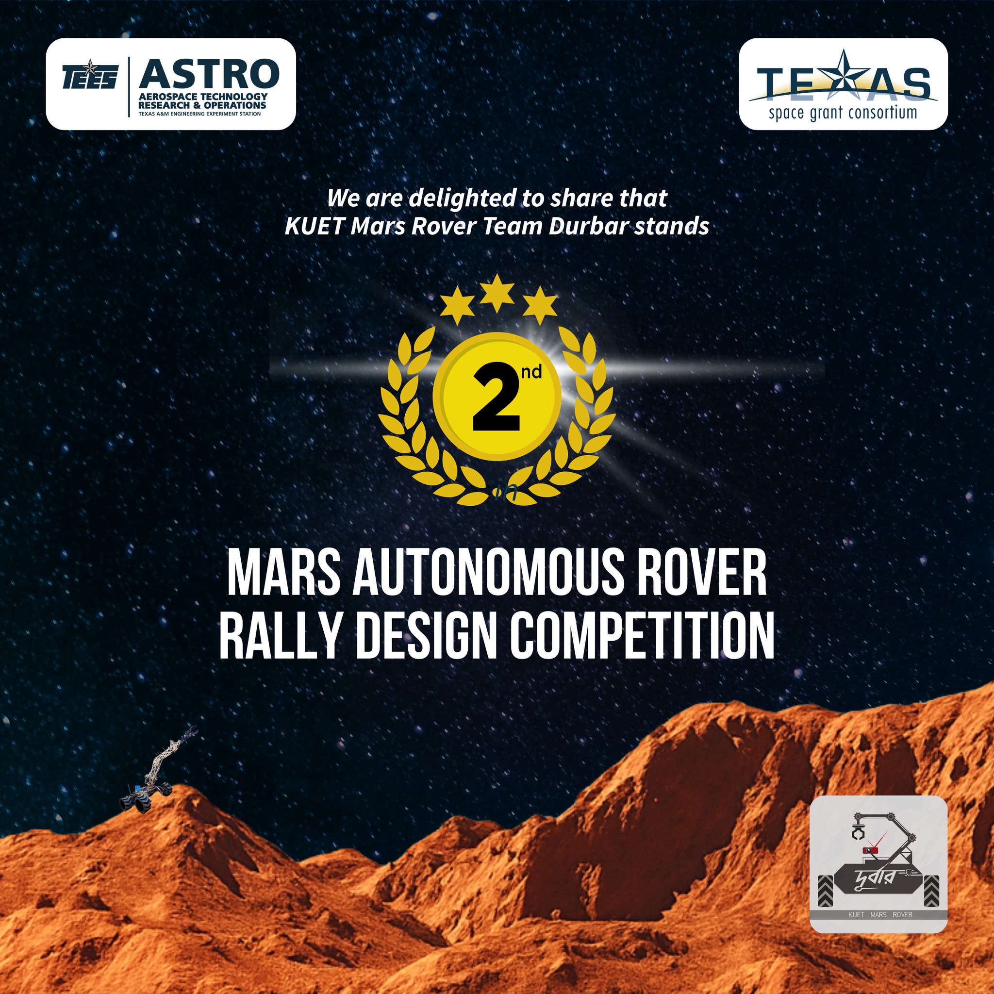 KUET Mars Rover - Team Durbar | Khulna