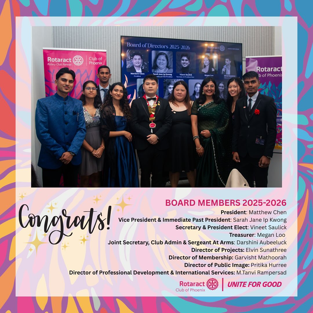 Rotaract - 🌟 Introducing our Board of Directors for RI Year 2025-2026 ...