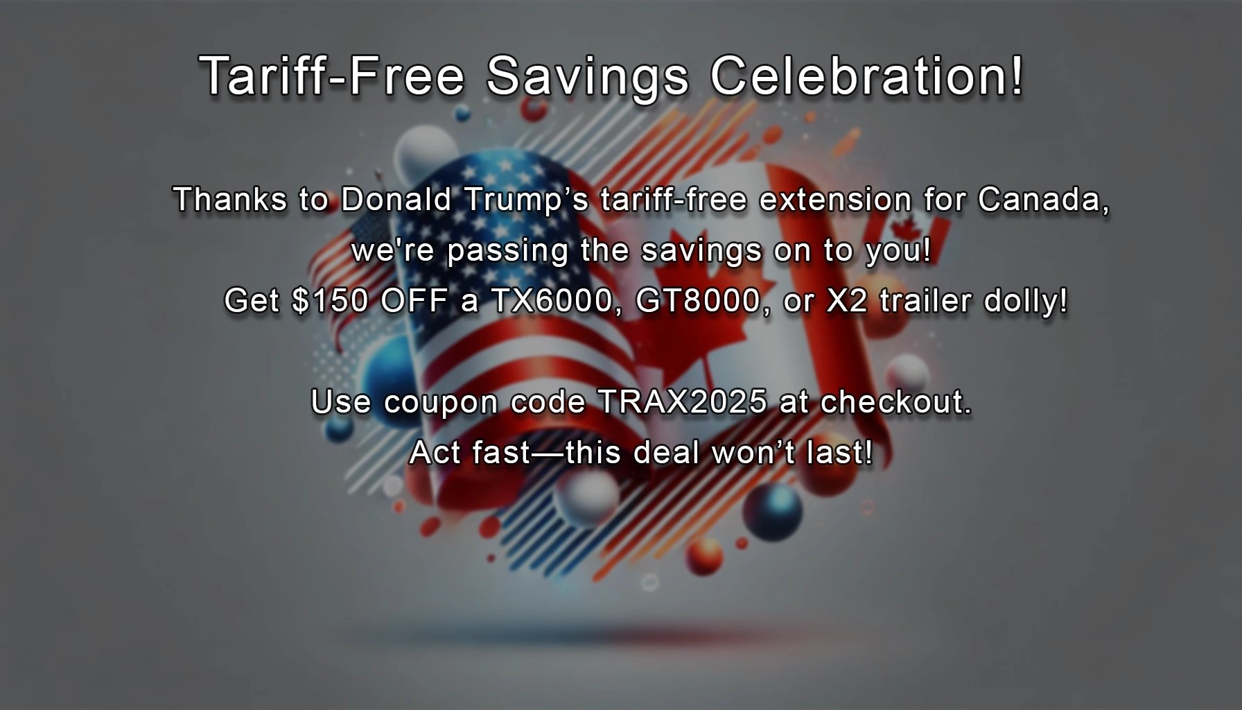 Motorized - 🚨 Tariff-Free Savings Celebration! 🚨 Great news! The Tariff ...