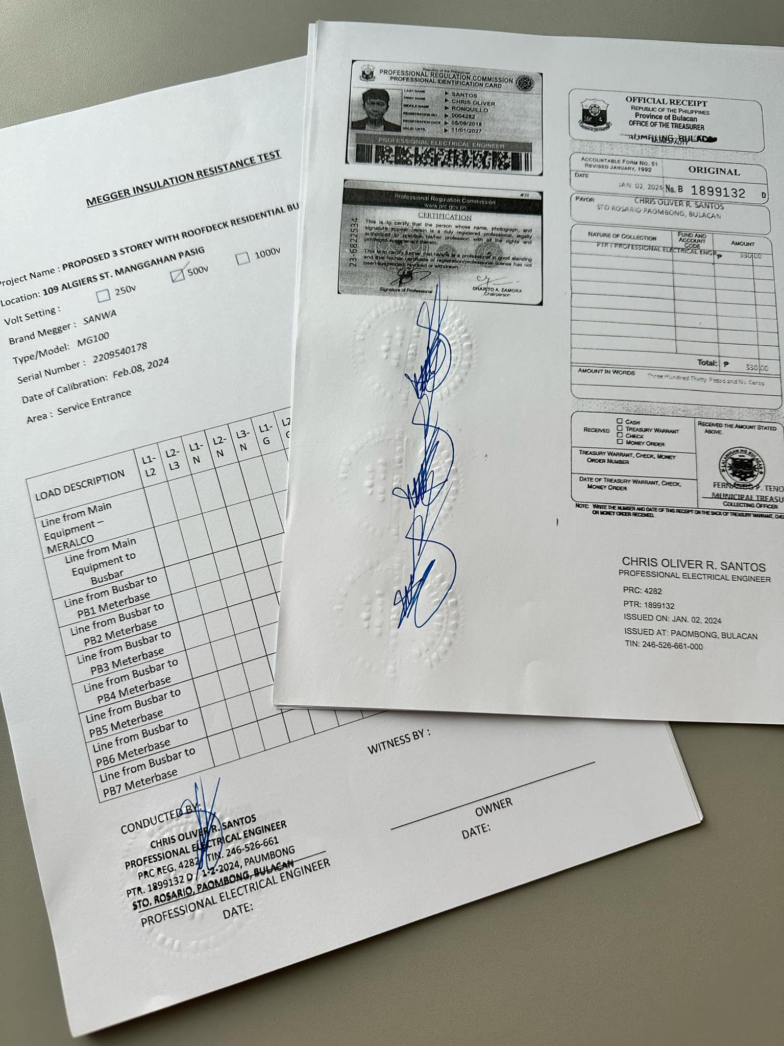 Electrical Engineer Services Sign and Seal - Sign and seal / Designs ...