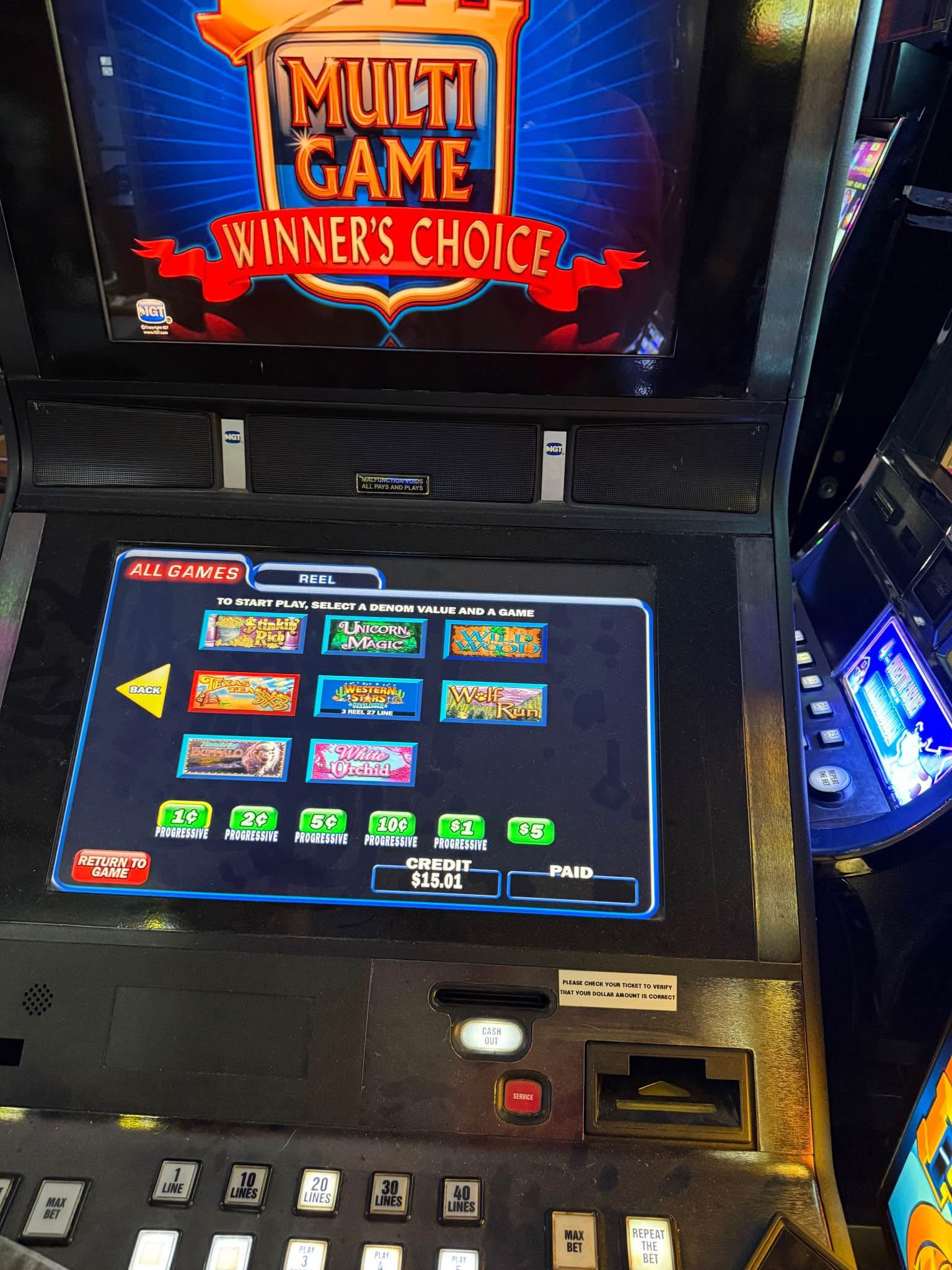 Igt multi game slot machine g22 - Slot Machines - New London, Minnesota ...