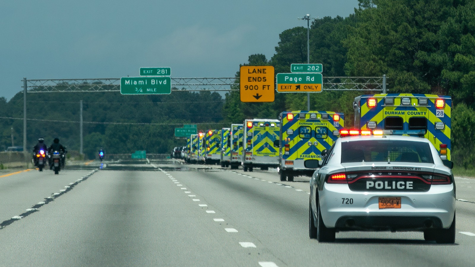 Procession update. Durham County... - Legeros Fire Line | Facebook