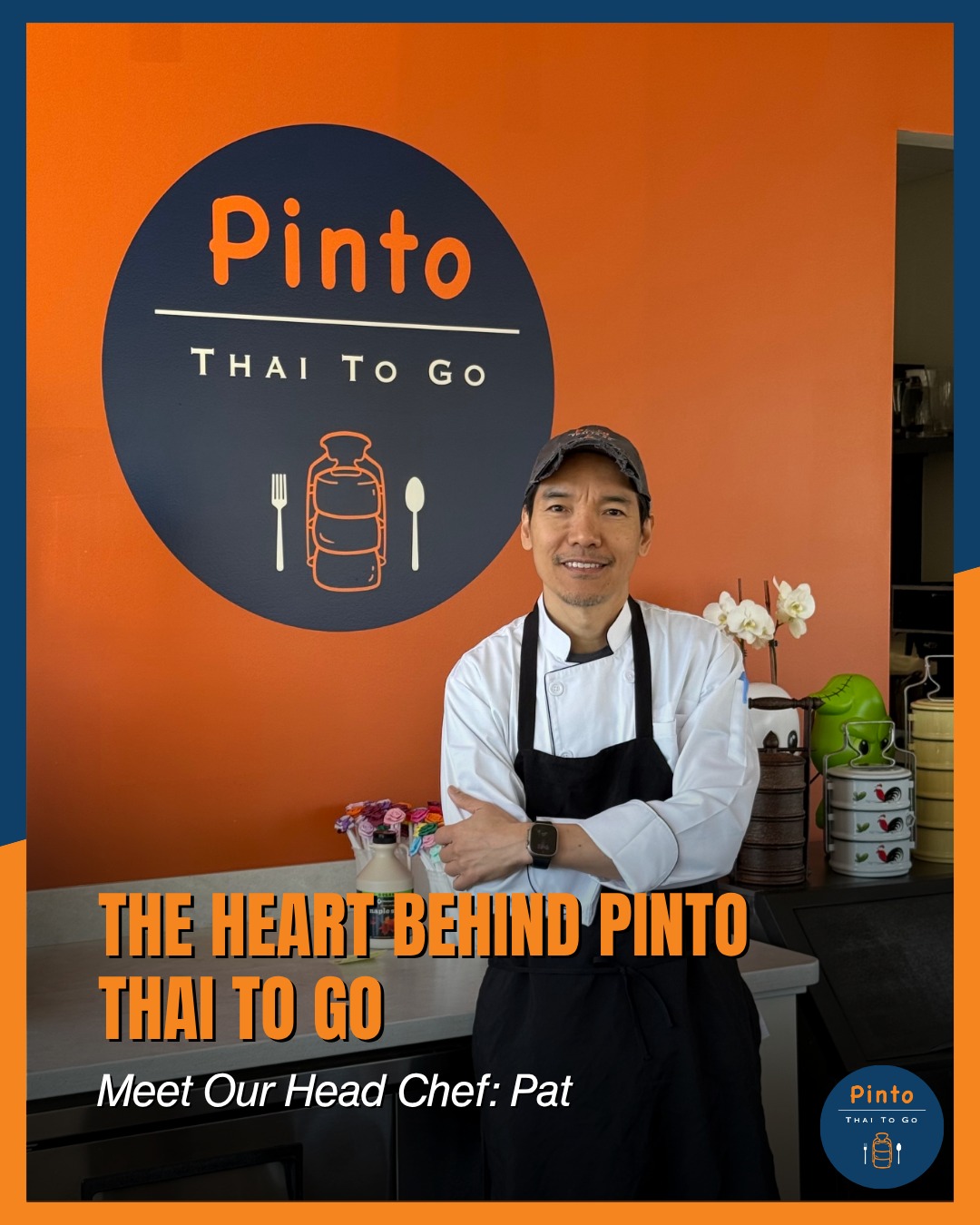Pinto - Meet Our Head Chef, Pat 👨‍🍳 Behind every flavorful dish at ...