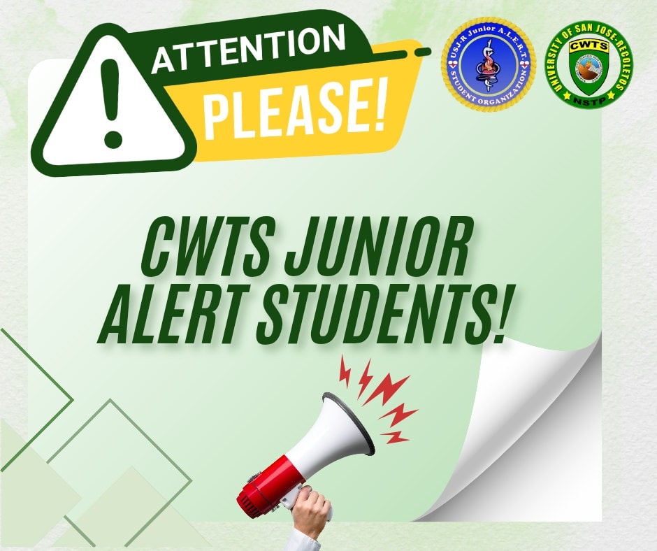 USJ-R Junior ALERT Student Organization | Cebu City