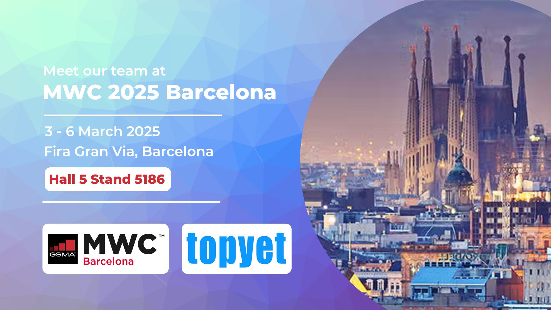 Topyet Electronic - 🚀 **Topyet is heading to MWC 2025 in Barcelona!** 🌍 ...