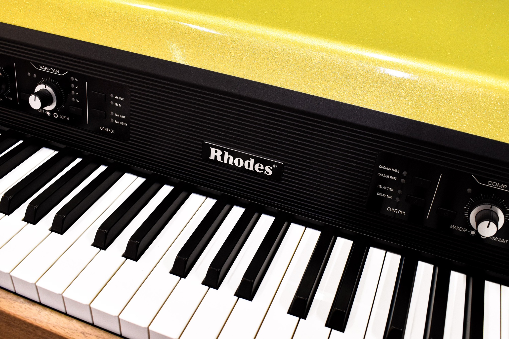 Leaving the factory this week, a Rhodes MK8 with a Mint Turquoise