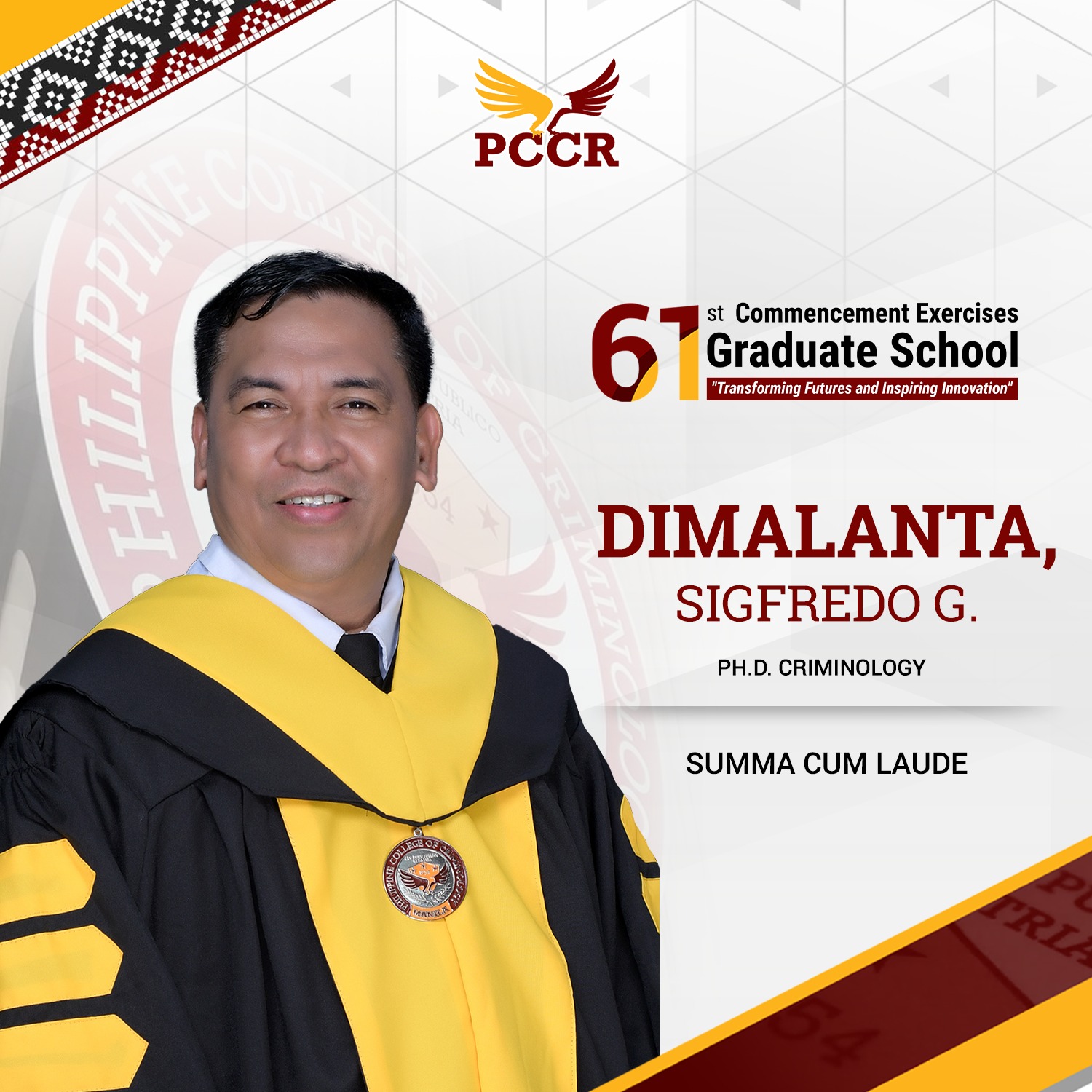 PCCR Graduate School | Taguig