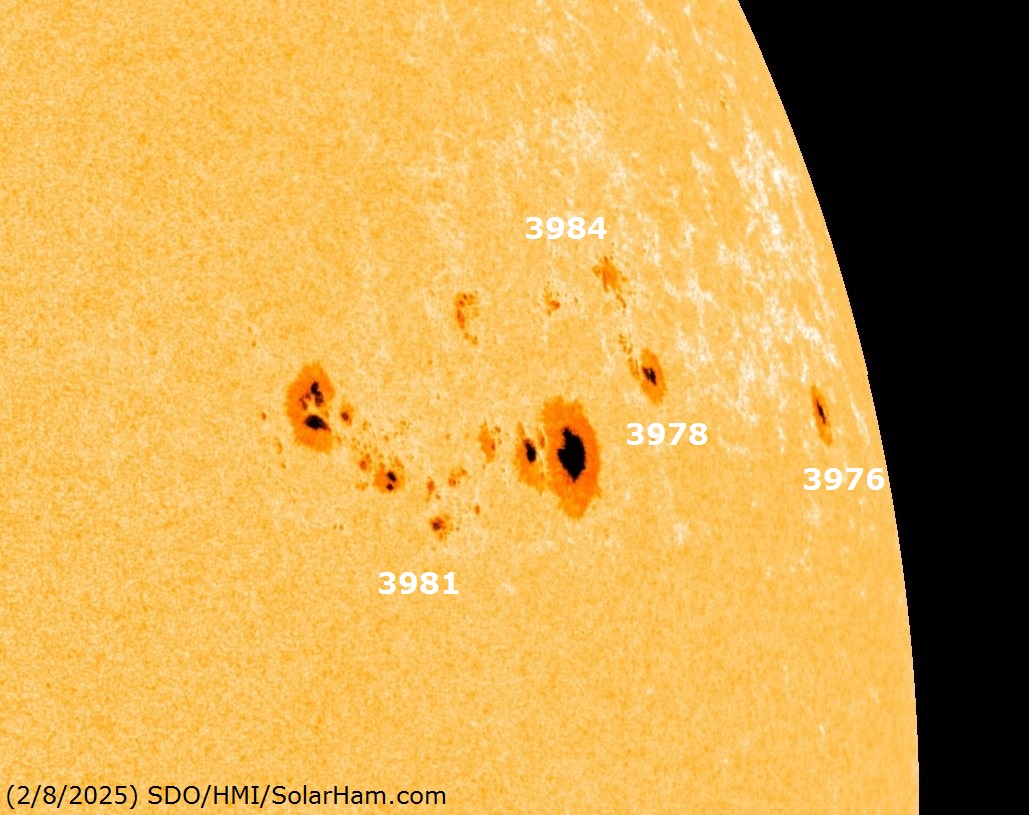 Here is a look at the sunspot... - Space Weather by SolarHam | Facebook