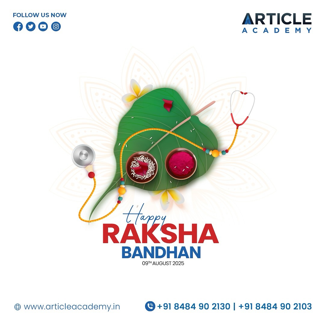 Happy Raksha Bandhan 2025 🌸... - Article Academy Maharashtra | Facebook