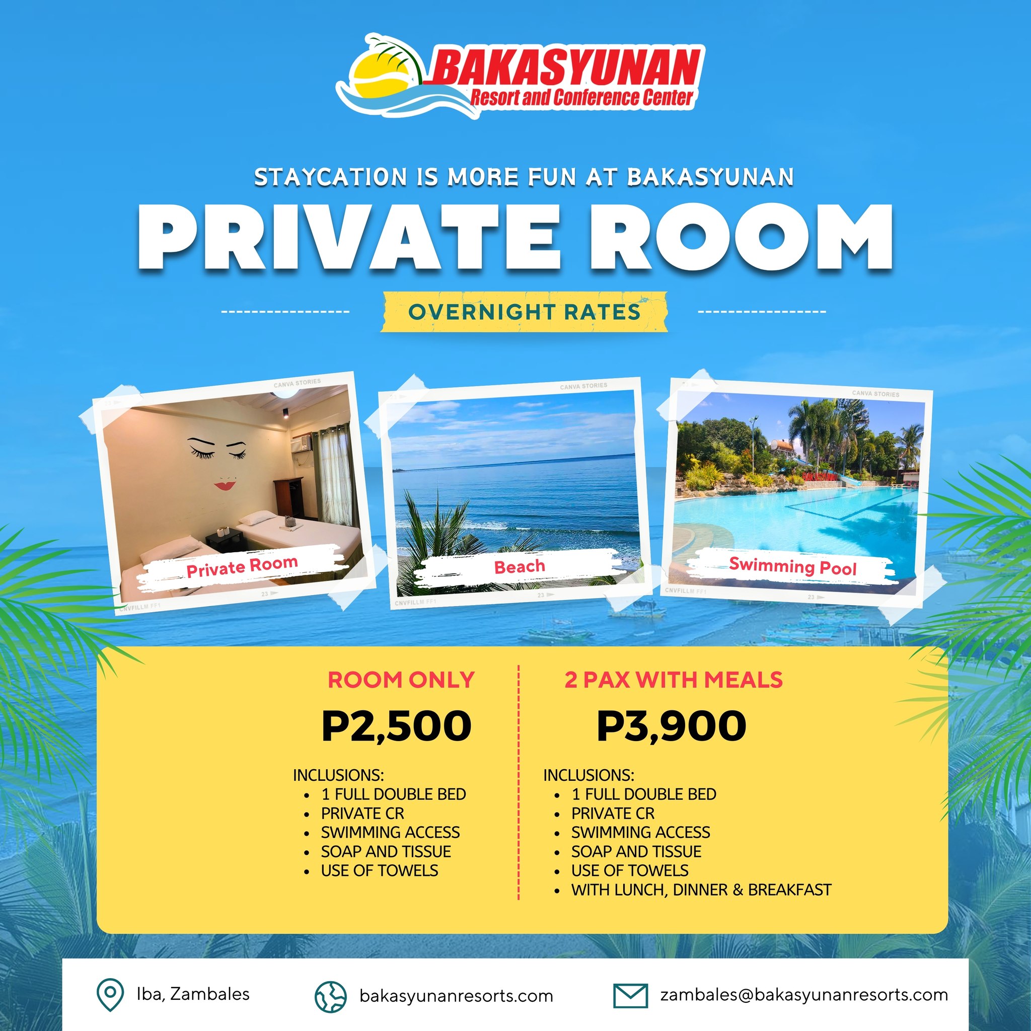 Bakasyunan - Enjoy a beach staycation with your friend or special ...