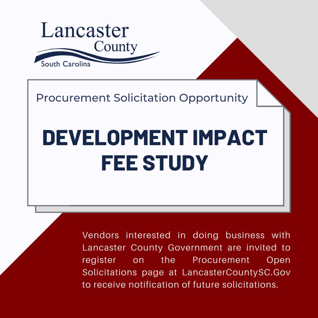 Lancaster - Procurement Solicitation Opportunity! Bids are being ...