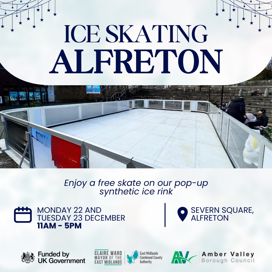 Amber - ⛸️ Free festive ice skating is coming to Alfreton – here’s how ...